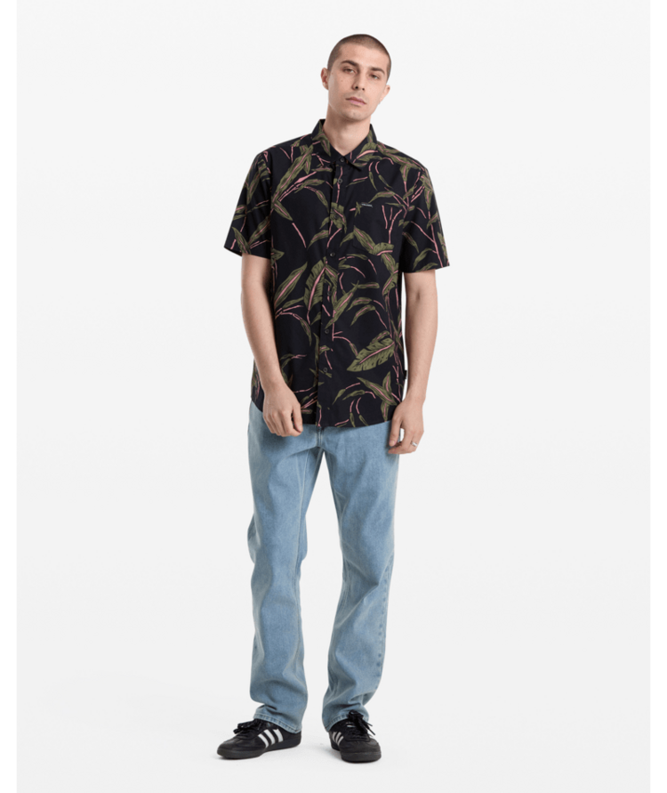 VOLCOM VOLCOM Markerstone Short Sleeve Black