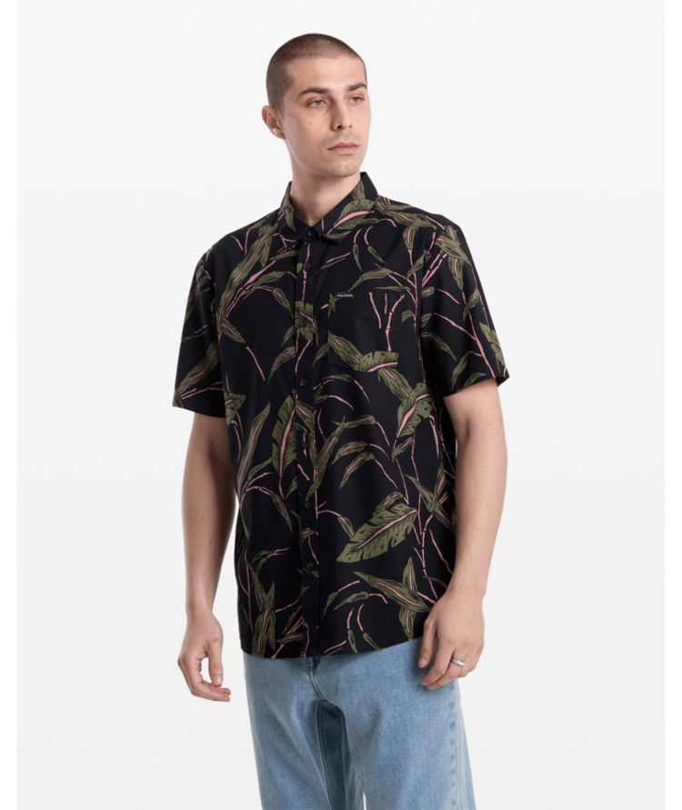 VOLCOM VOLCOM Markerstone Short Sleeve Black
