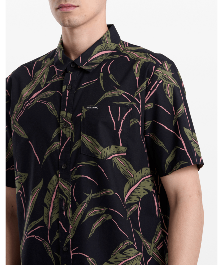VOLCOM VOLCOM Markerstone Short Sleeve Black
