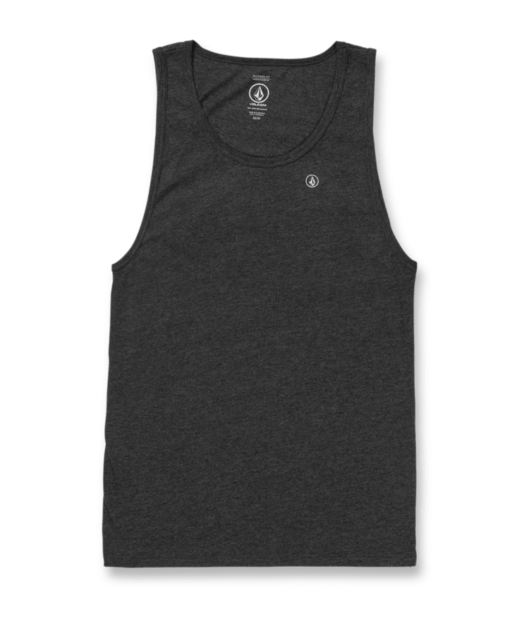 VOLCOM VOLCOM Solid Heather Tank Dark Black Heather