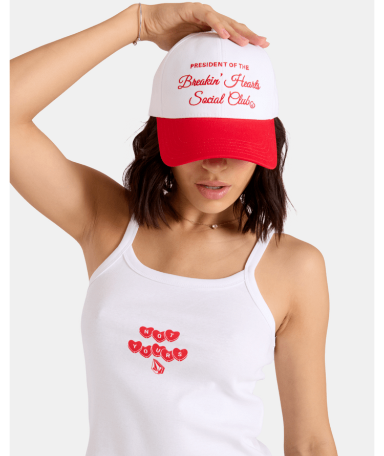 VOLCOM VOLCOM Breakin Hearts Hat White