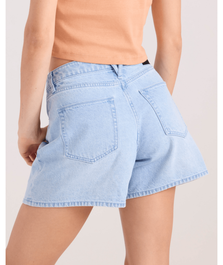 VOLCOM VOLCOM Stoned Boy Friend Short Blue Bird