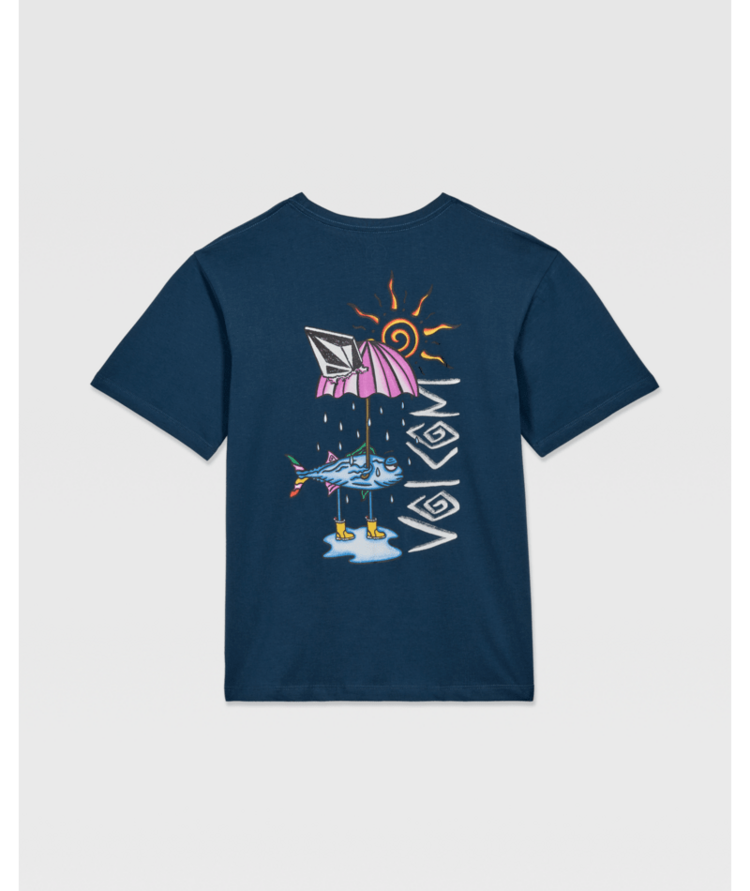 VOLCOM VOLCOM Sunfish Tee Dust Bowl Indigo