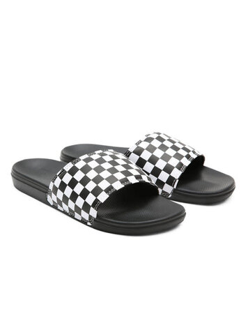 VANS VANS La Costa Checkerboard Slide Checkerboard True White / Black