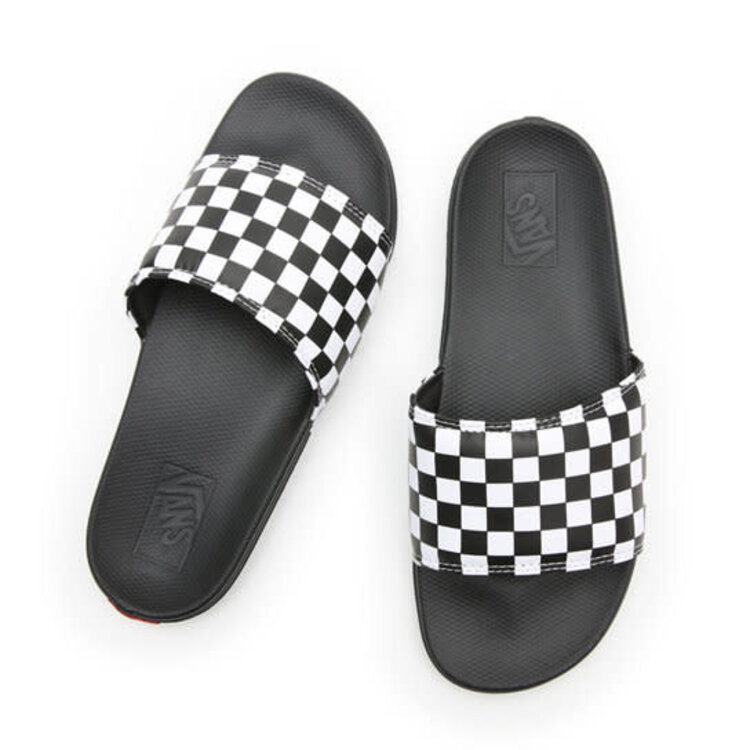 VANS VANS La Costa Checkerboard Slide Checkerboard True White / Black