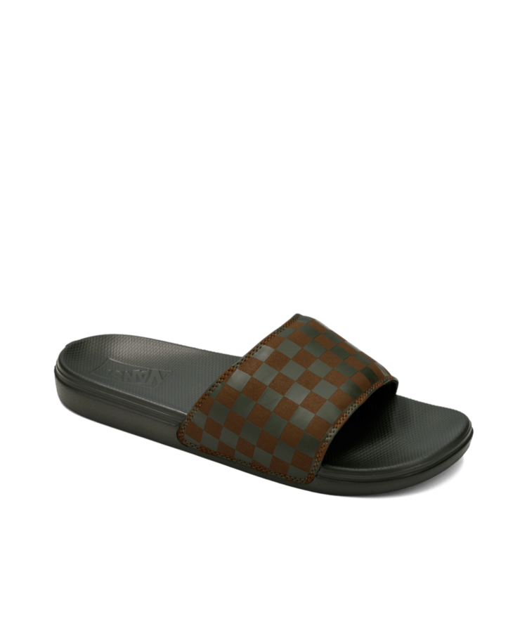 VANS VANS La Costa Slide Obsidian Fern Green