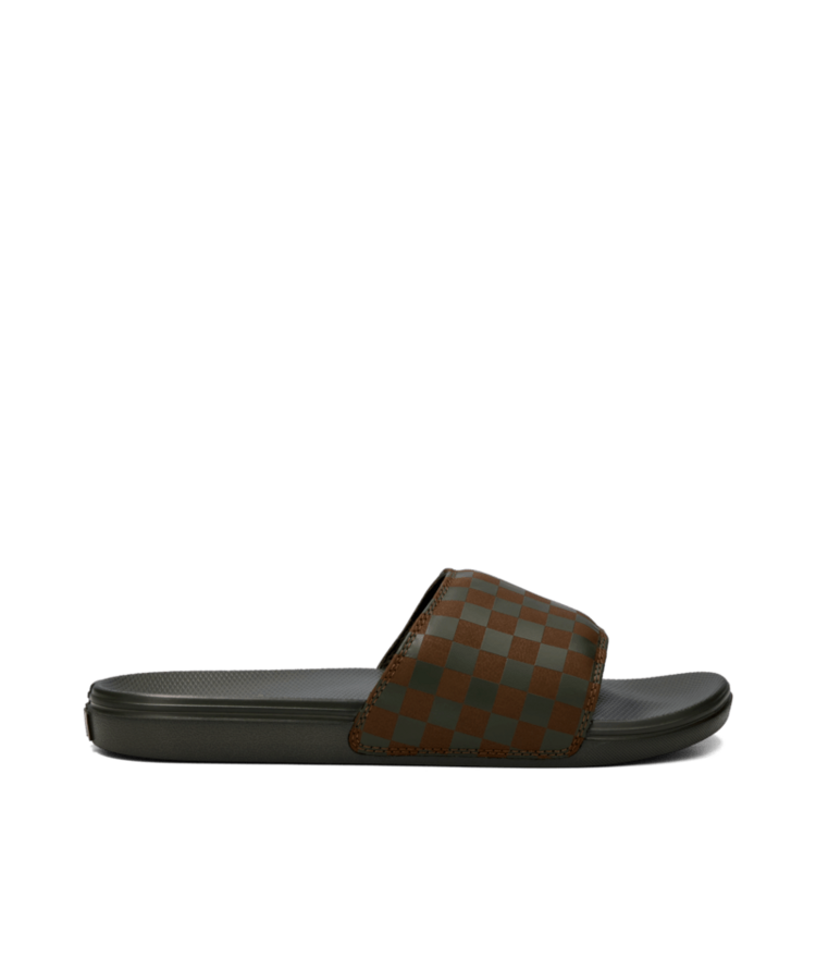 VANS VANS La Costa Slide Obsidian Fern Green