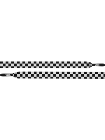 VANS VANS Checkerboard Vans Fat Shoe Laces Black / White