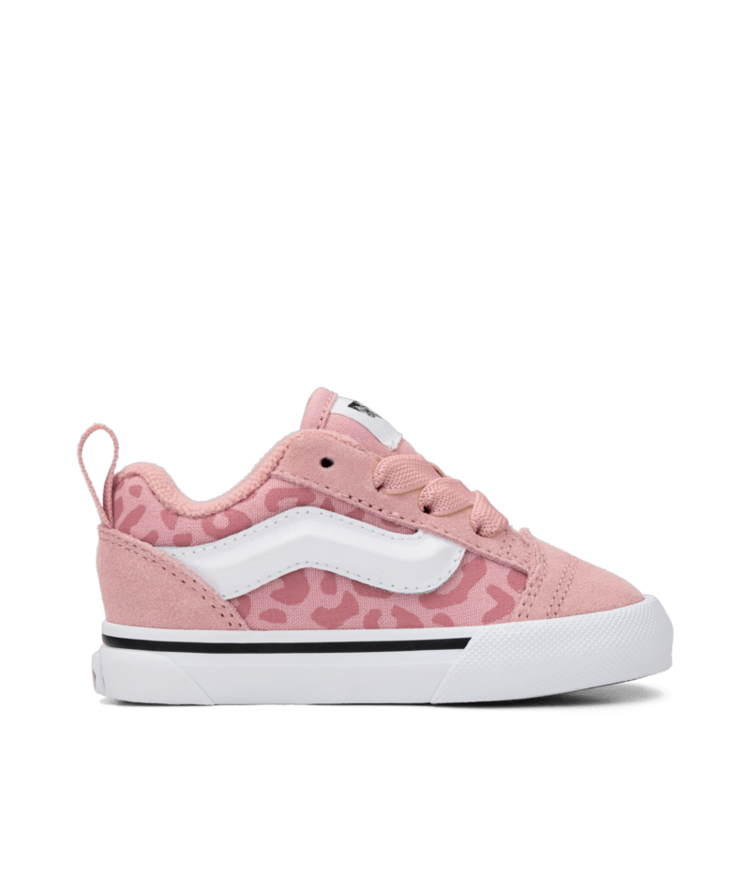 VANS VANS Toddler Knu Skool Shoe Leopard Misty Mauve Pink