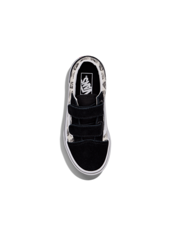 VANS VANS Little Kids Old Skool V Shoe Black / White