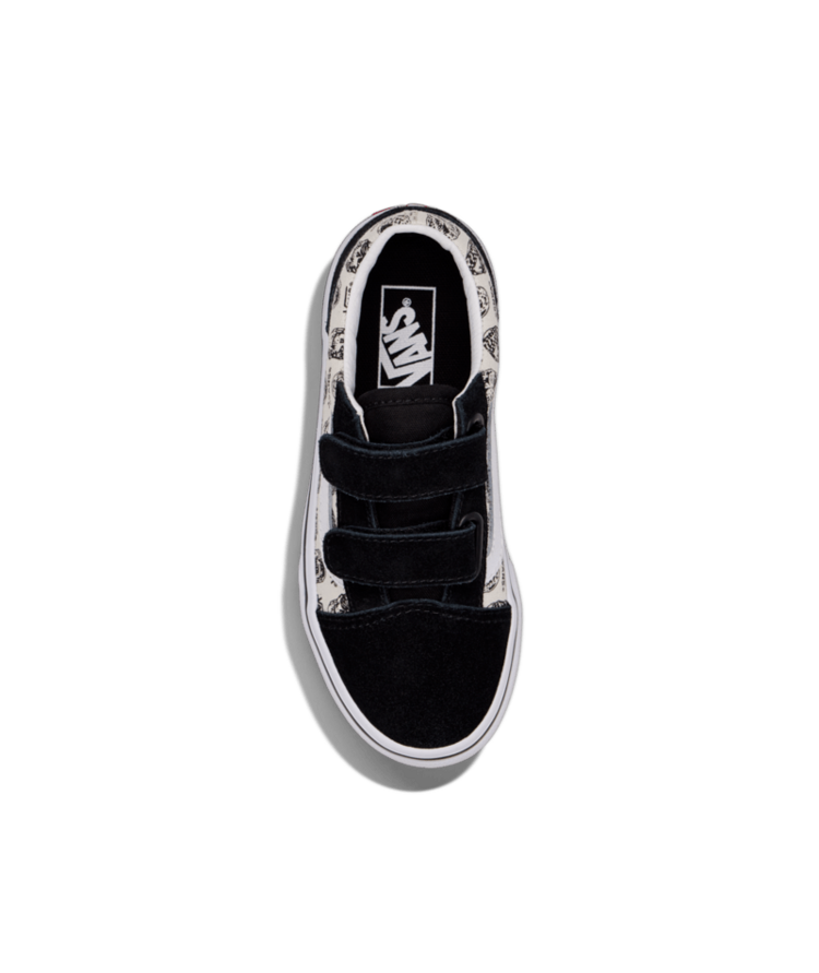 VANS VANS Little Kids Old Skool V Shoe Black / White