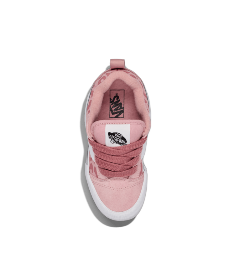 VANS VANS Little Kids Knu Skool Shoe Leopard Misty Mauve Pink