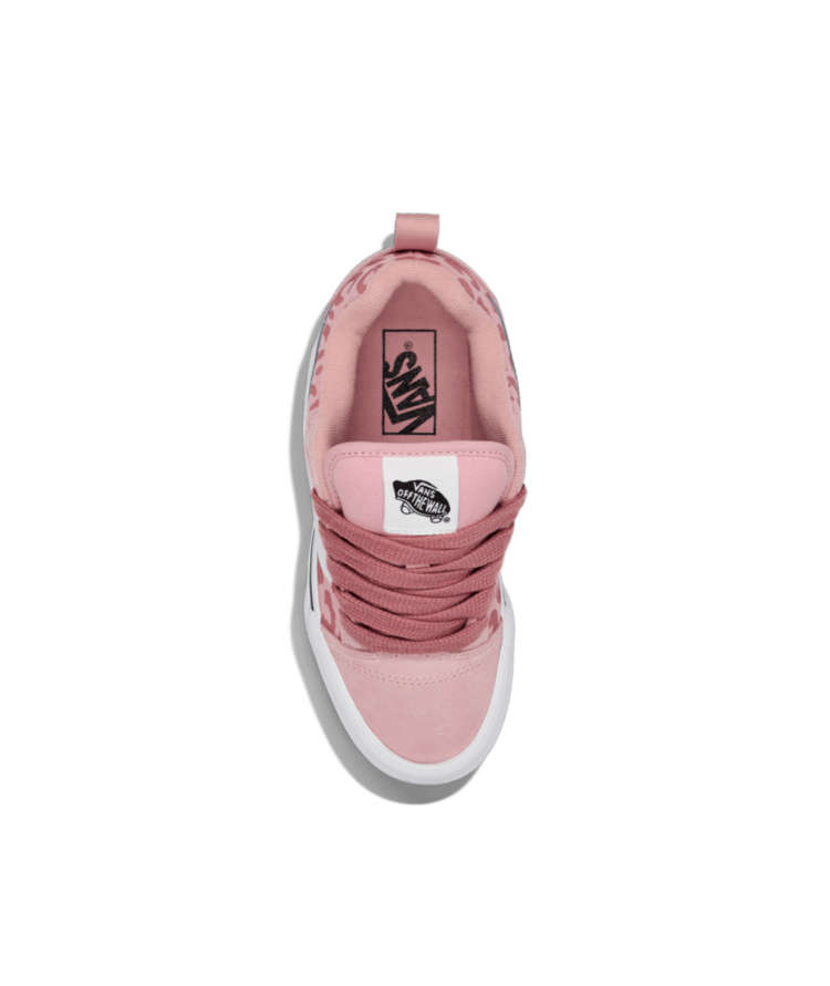 VANS VANS Big Kids Knu Skool Shoe Leopard Misty Mauve Pink