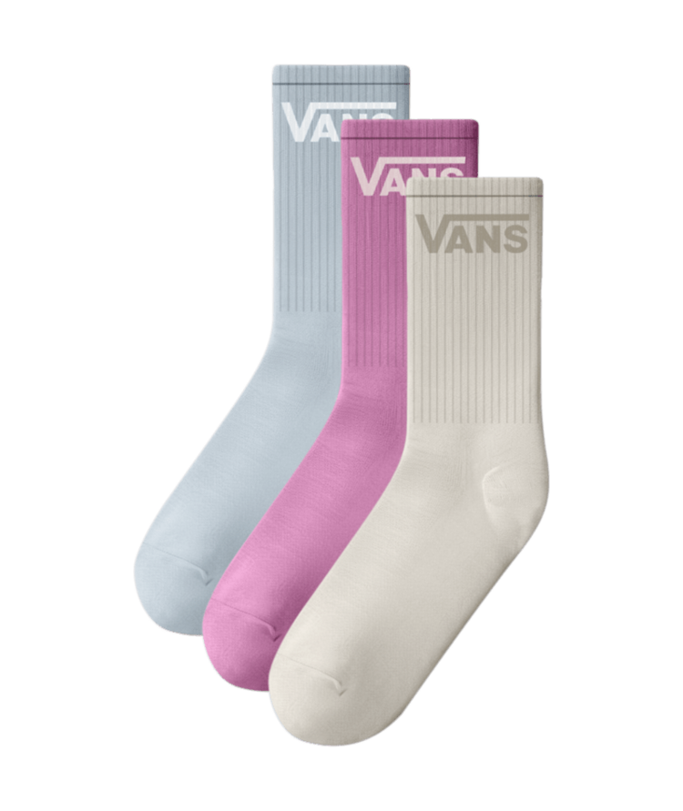 VANS VANS Kids Classic Half Crew Socks Fizz Pink