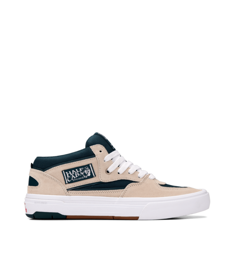 VANS VANS Skate Half Cab Wafflecup Shoe Oatmeal Beige / Deep Teal