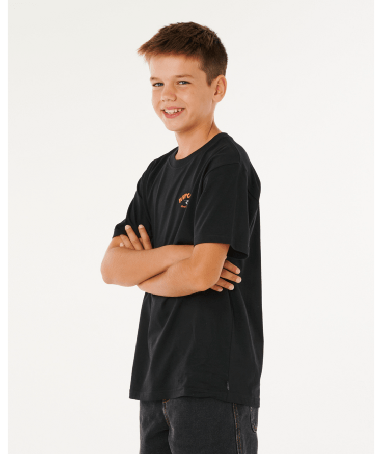 RIP CURL RIP CURL Shred Til Tee-Boy Black