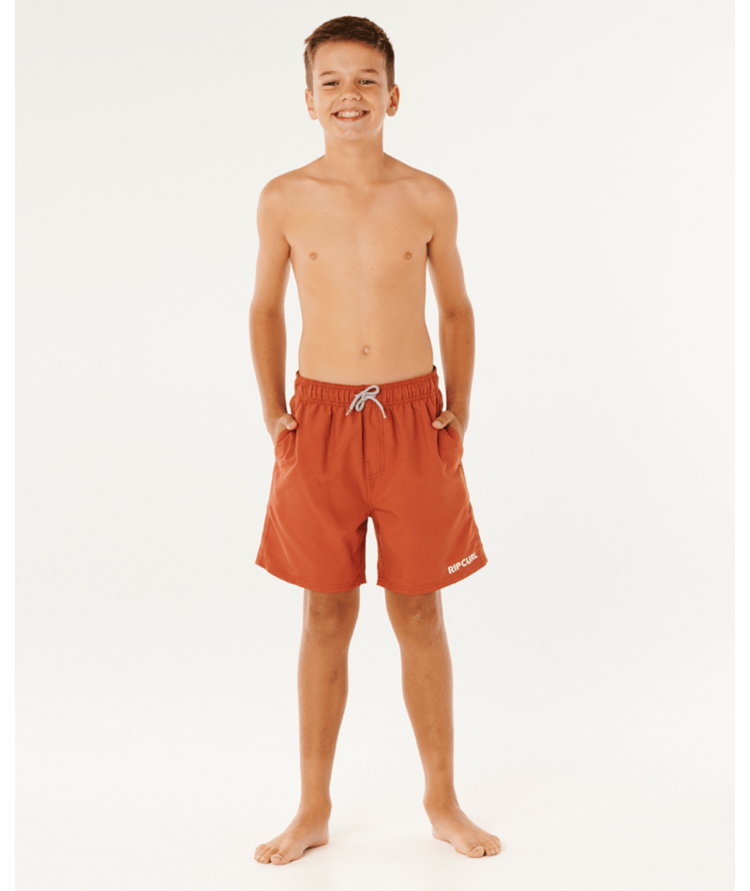 RIP CURL RIP CURL Streamline Offset Volley-Boy Baked Clay