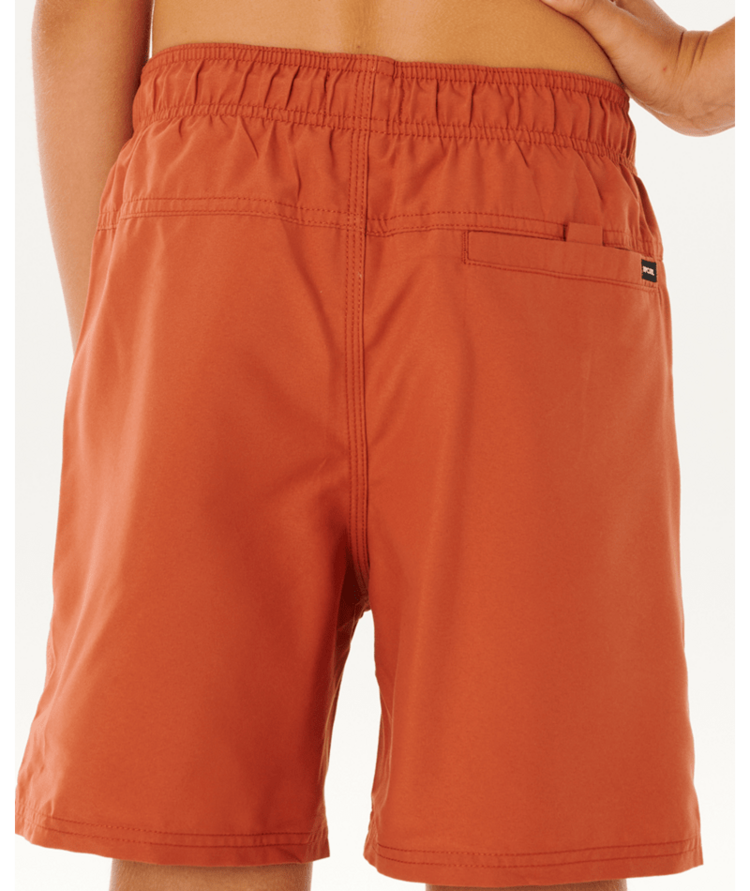 RIP CURL RIP CURL Streamline Offset Volley-Boy Baked Clay