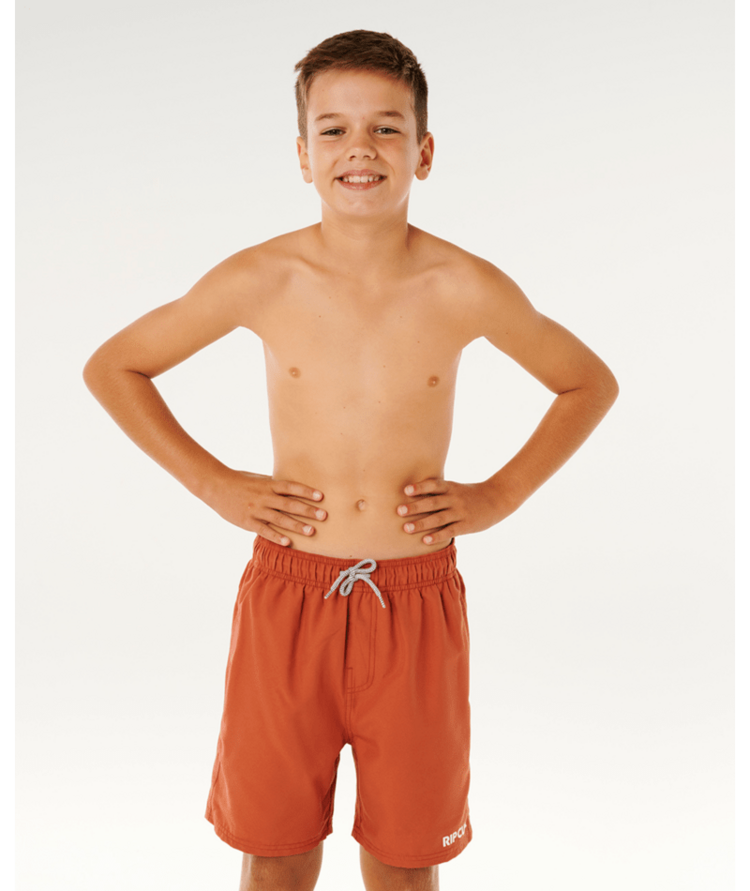 RIP CURL RIP CURL Streamline Offset Volley-Boy Baked Clay