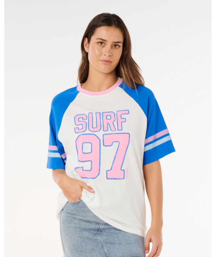 RIP CURL RIP CURL Surf Club Heritage Tee Bone
