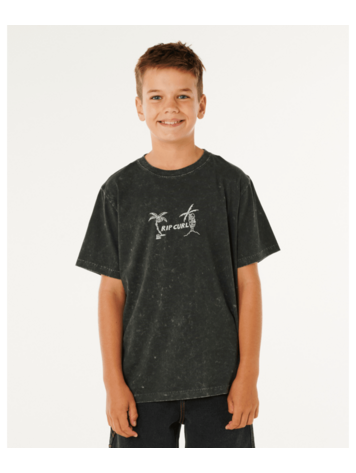 RIP CURL RIP CURL Eternal Shred Wash Tee-Boy Washed Black
