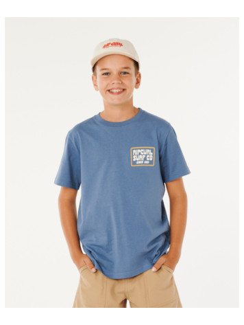 RIP CURL RIP CURL Pacific Rinse Sunrise Tee-Boy Bluefin