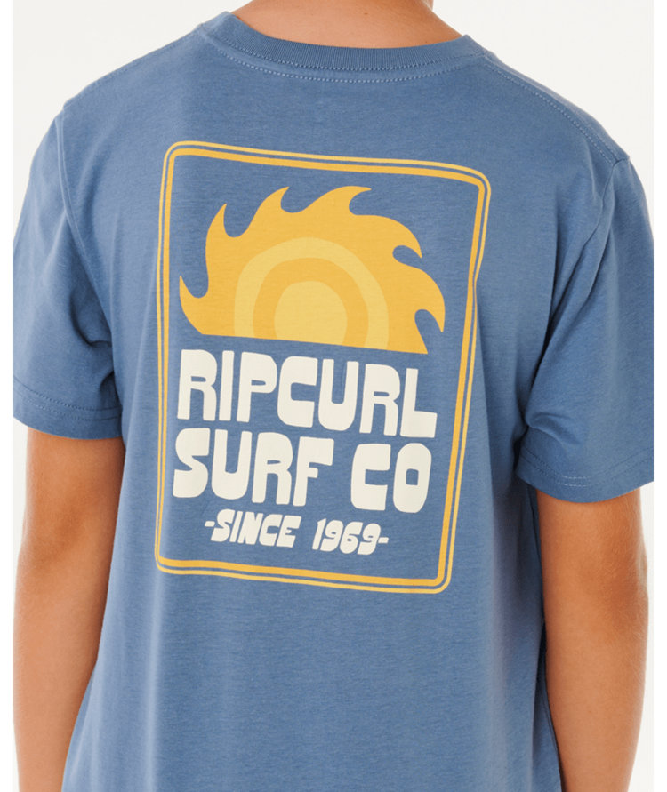 RIP CURL RIP CURL Pacific Rinse Sunrise Tee-Boy Bluefin