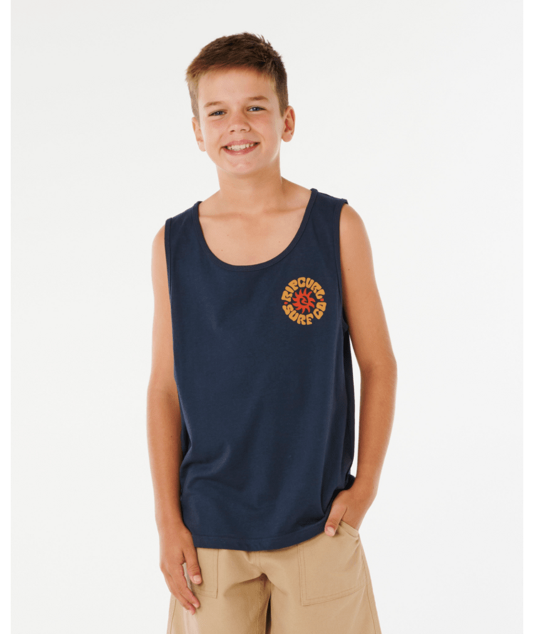 RIP CURL RIP CURL Pacific Rinse Tank-Boy Dark Navy