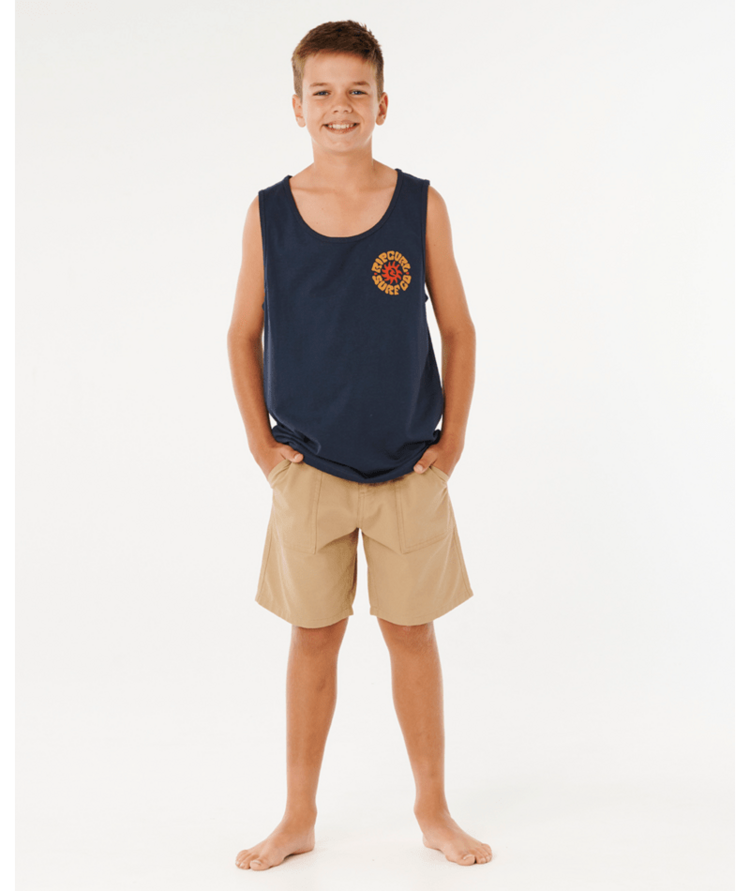 RIP CURL RIP CURL Pacific Rinse Tank-Boy Dark Navy