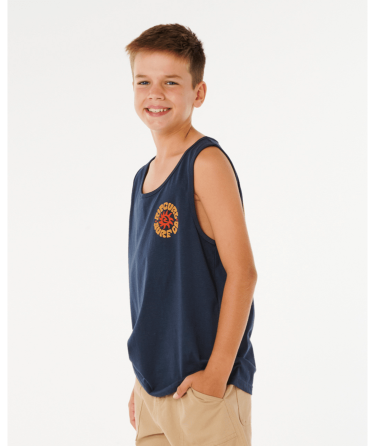 RIP CURL RIP CURL Pacific Rinse Tank-Boy Dark Navy