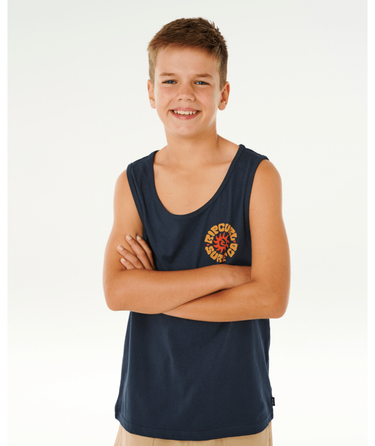 RIP CURL RIP CURL Pacific Rinse Tank-Boy Dark Navy
