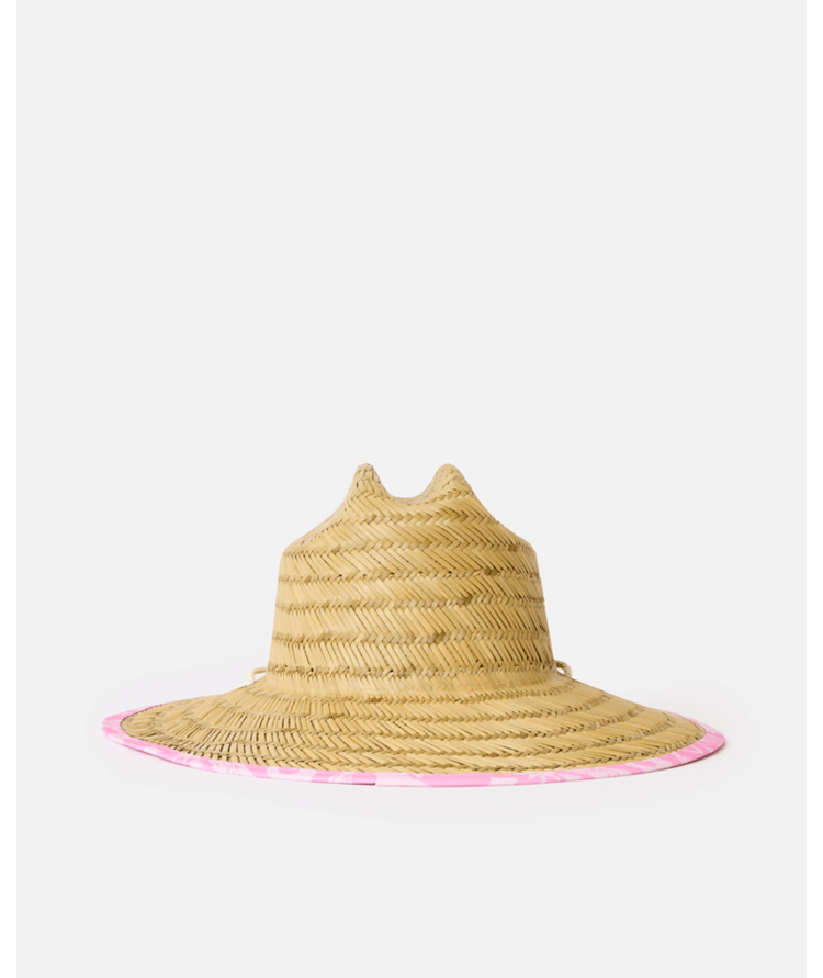 RIP CURL RIP CURL Mixed Straw Sun Hat-Girl Hot Pink