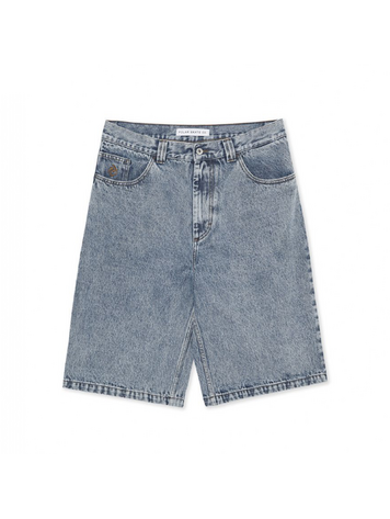 POLAR POLAR Big Boy Shorts Heavy Washed Blue