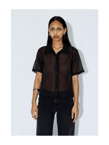 DR DENIM DR DENIM Wo Hollow Shirt Black