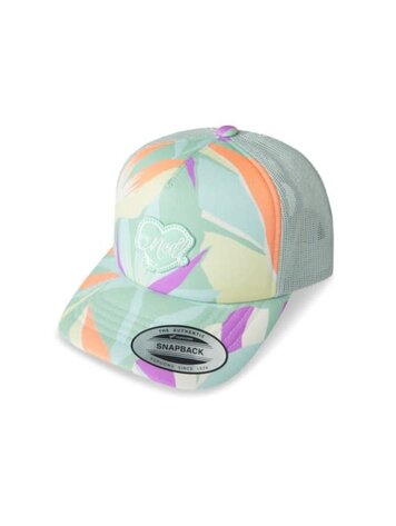 O'NEILL O'NEILL Summer Girls Camp Trucker Hat Green Wmns Tropicana