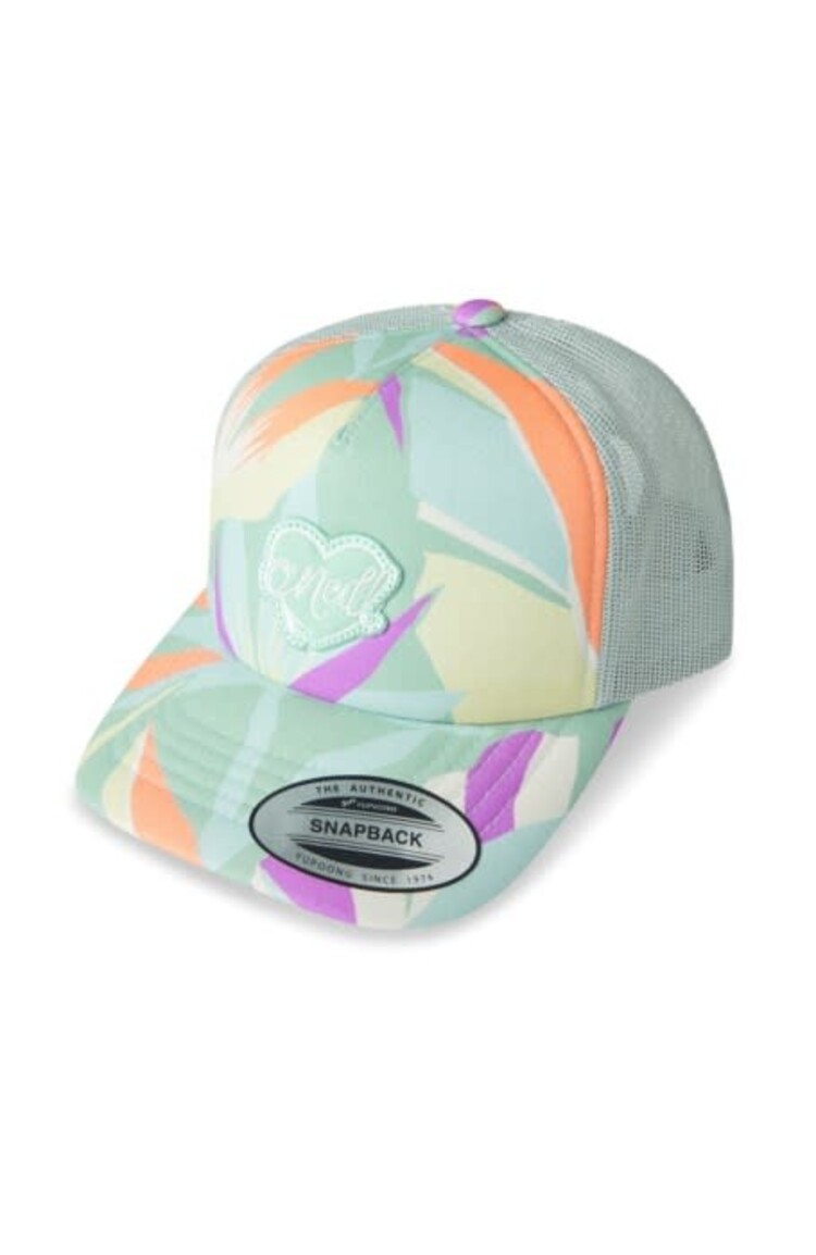 O'NEILL O'NEILL Summer Girls Camp Trucker Hat Green Wmns Tropicana
