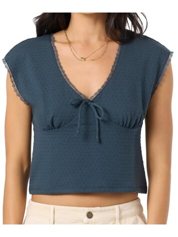 O'NEILL O'NEILL Tamilyn Short Sleeve Top Slate