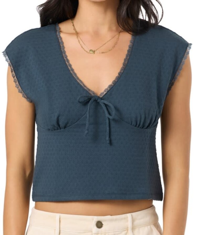 O'NEILL O'NEILL Tamilyn Short Sleeve Top Slate