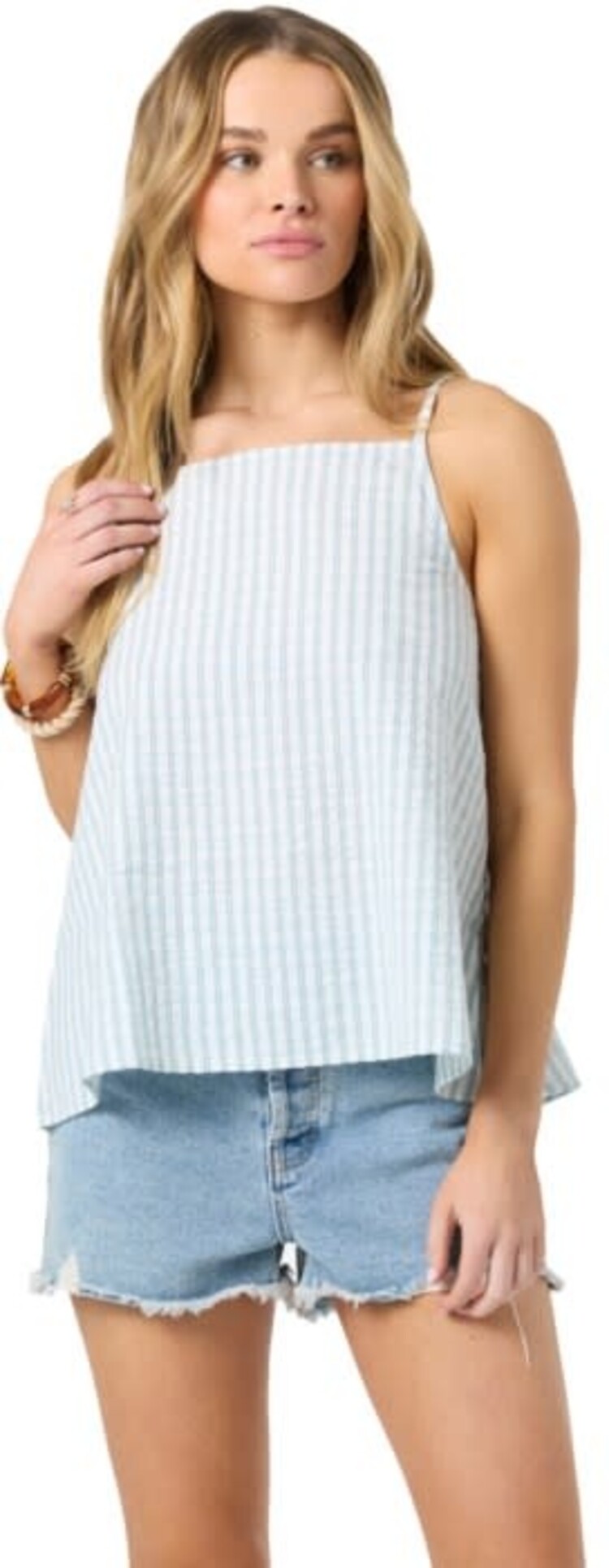 O'NEILL O'NEILL Martina Plaid Tank Winter White