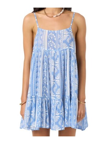 O'NEILL O'NEILL Saltwater Essentials Rilee Printed Mini Coverup Dress Azurine