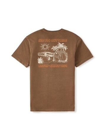 KATIN KATIN Shacked Tee Brown