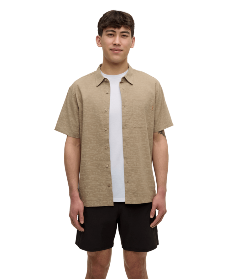 TENTREE TENTREE Redwood Pocket Shirt Khaki/Palm
