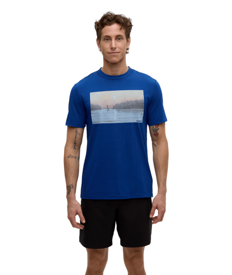 TENTREE TENTREE Serene Lake T-Shirt Nightfall/Sunset
