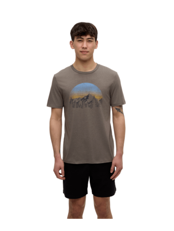 TENTREE TENTREE Vintage Sunset T-Shirt Timber Heather/Light Moss