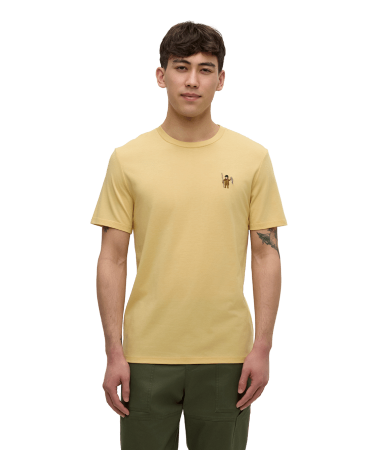 TENTREE TENTREE Sasquatch T-Shirt Dusk Yellow Heather/Fishing
