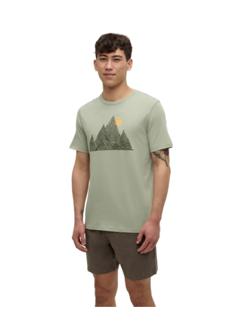 TENTREE TENTREE Peak T-Shirt Light Moss/Deep Olive