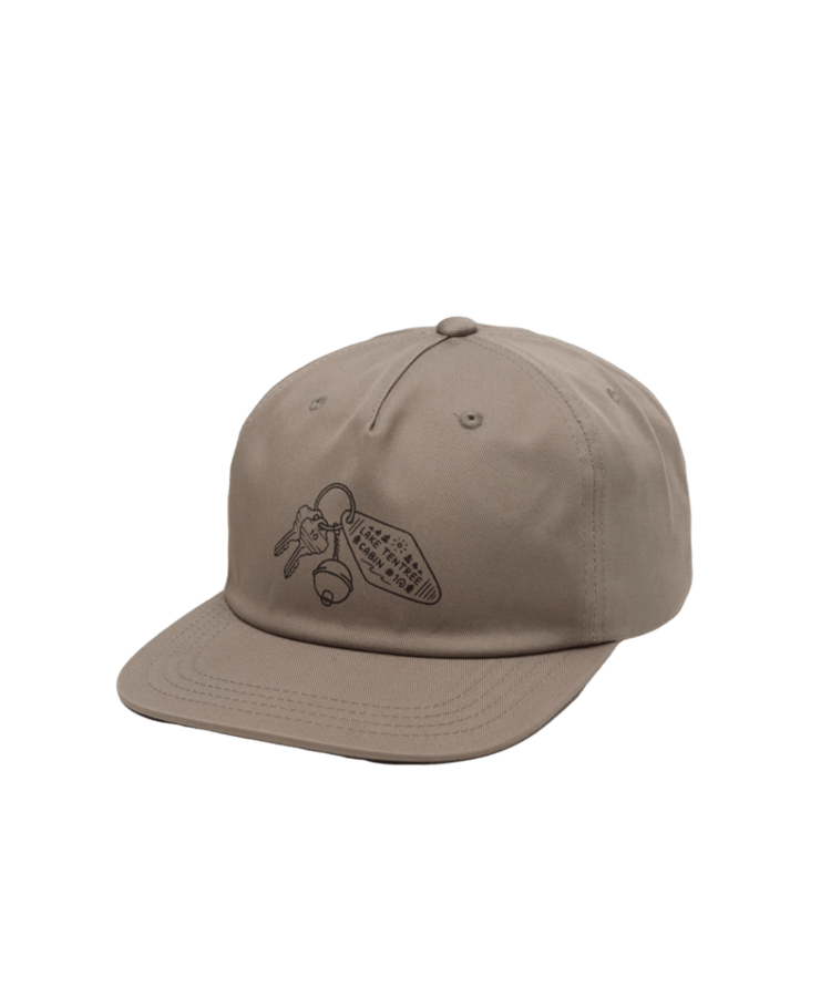 TENTREE TENTREE Lake Getaway Apex Hat Clay/Meteorite Black