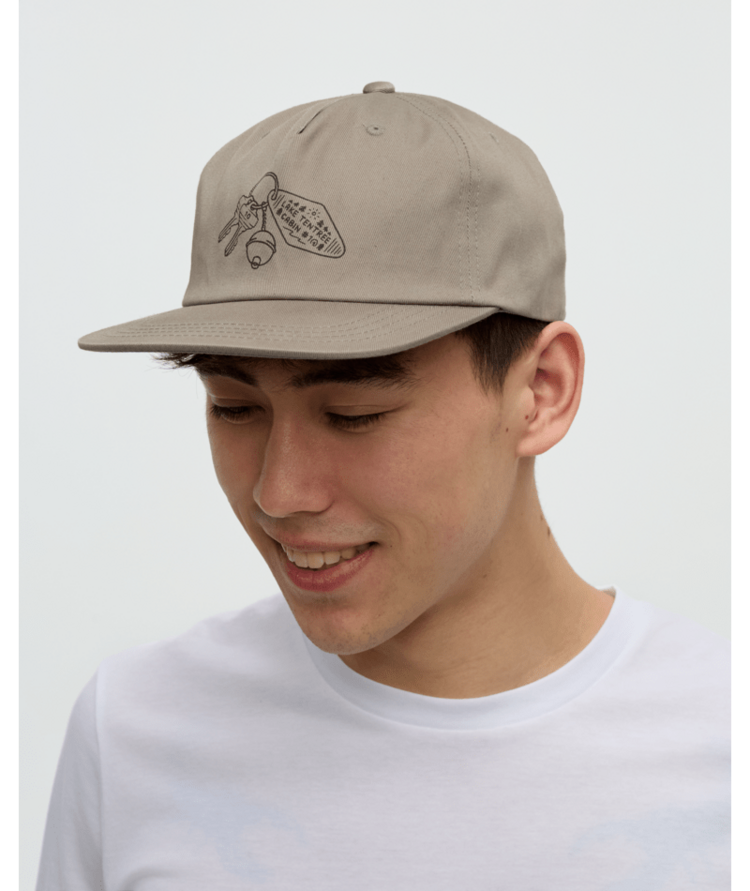 TENTREE TENTREE Lake Getaway Apex Hat Clay/Meteorite Black