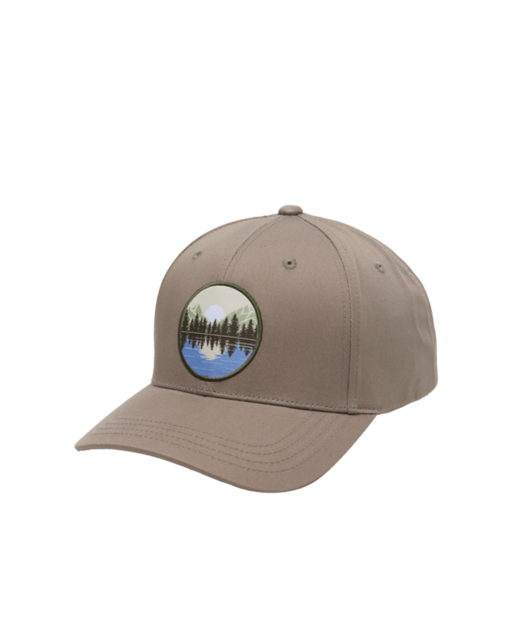 TENTREE TENTREE Lake Patch Elevation Hat Clay/Lakeside Blue