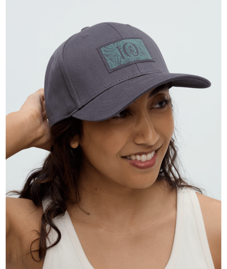 TENTREE TENTREE Amazon Patch Elevation Hat Graphite/Tidal Teal